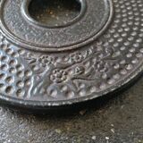 Cast iron underside