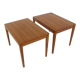 Set of 2 teak bedside tables, Sweden, 1960