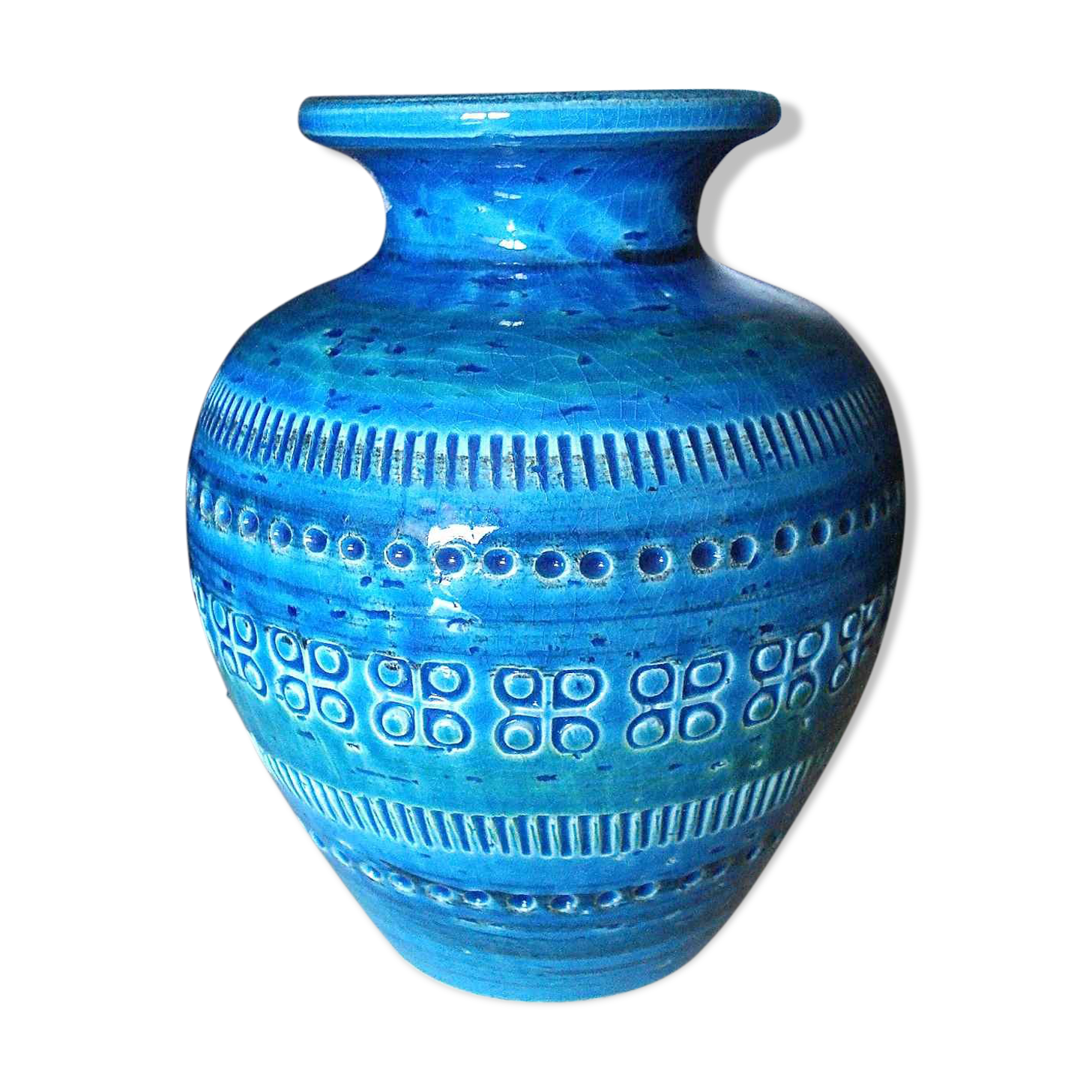 Aldo Londi Rimini blu vase