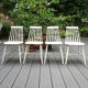 Suite de 4 chaises Tellus d'Ikea, années 60