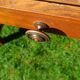 Table de ferme ancienne en bois – authenticité & charme rustique