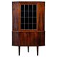 Meuble de Bar d'Angle Mid-Century en Palissandre, Danemark, 1960s