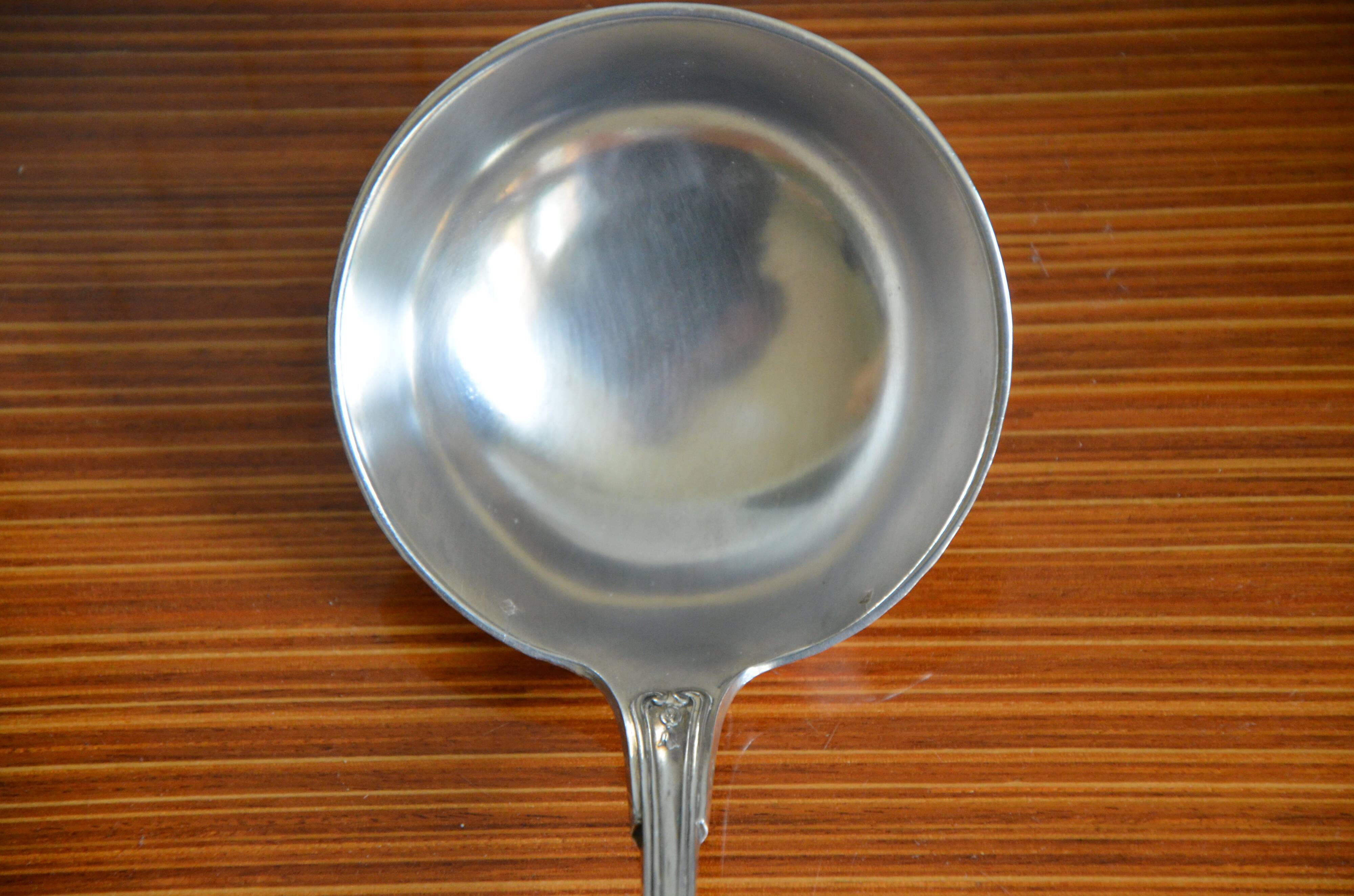 Silver metal housewife