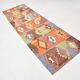 3x10 Geometric Multicolor Turkish Kilim Runner Rug,Rug For Hallway,95x295Cm