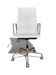 Eames EA 119 Office Chair White Leather (Herman Miller / Vitra 1970)