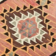 6x10 Kilim Grey & Brown Bohemian Area Kilim Rug, 171x306 Cm