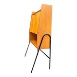 Vintage 1950s asymmetrical wall-mounted secretary desk