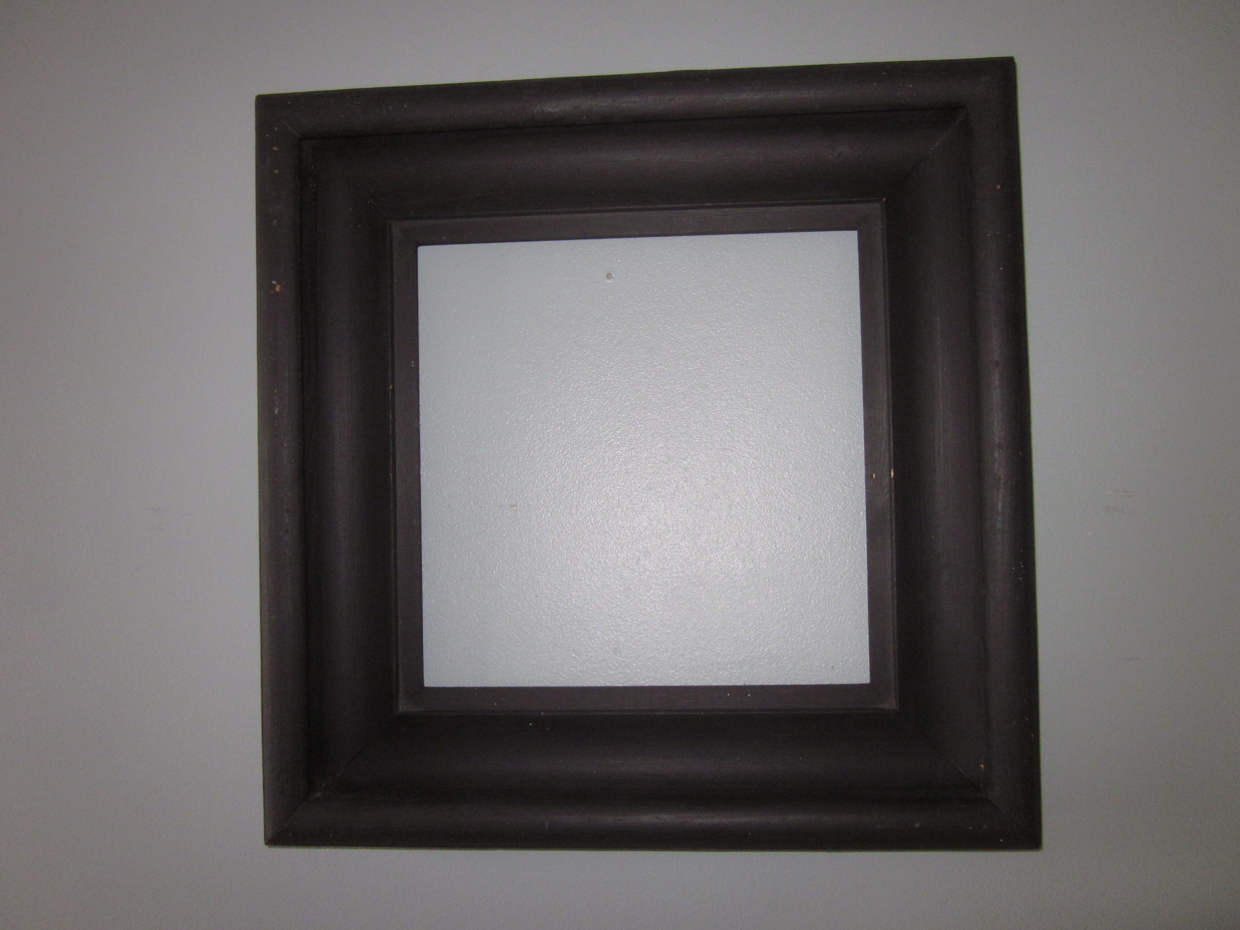 old painted wooden frame