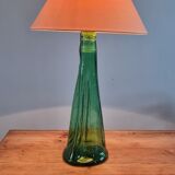 Blown glass lamp