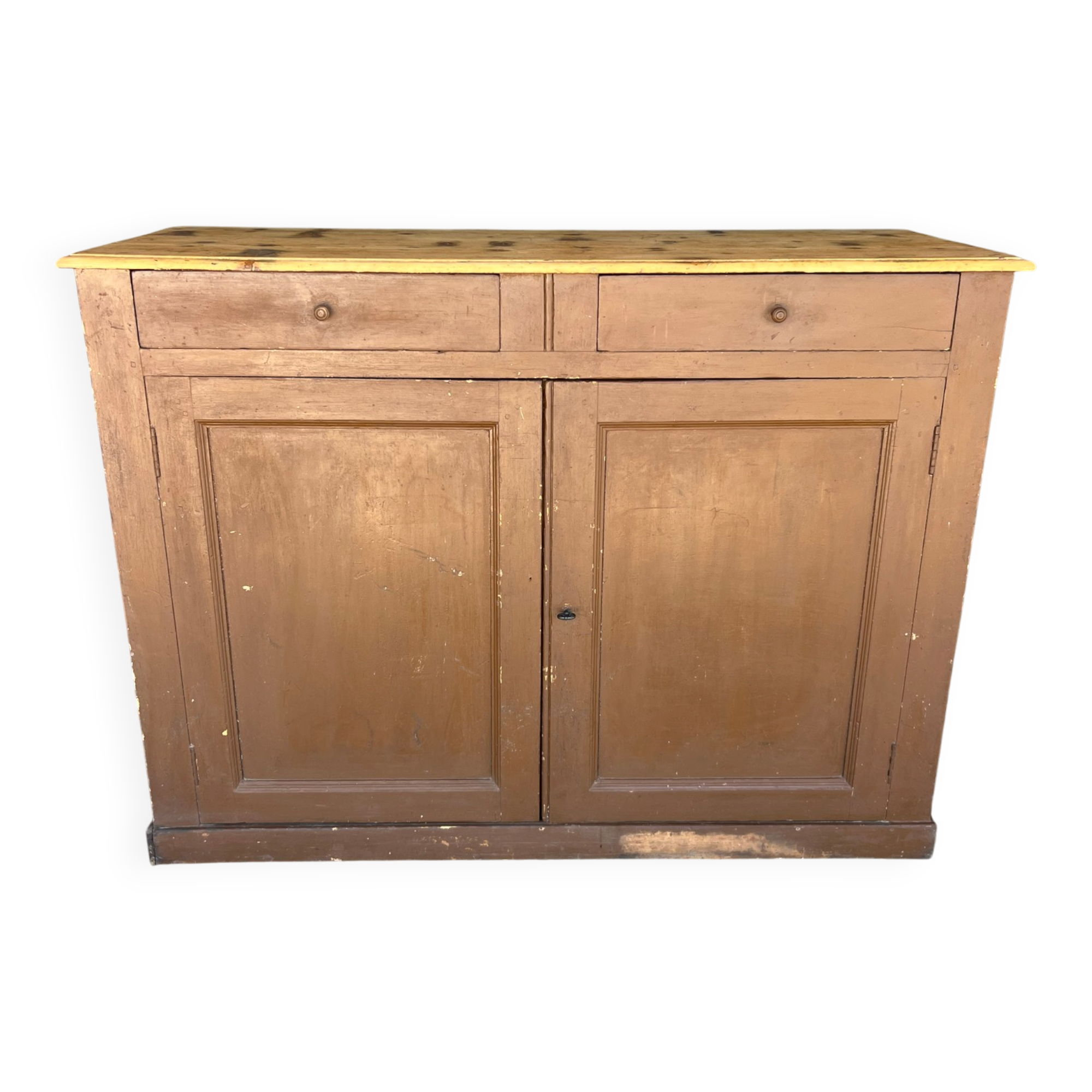 Old sideboard with 2 doors