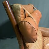 Fauteuil et tabouret INKA d'Arne Norell, années 1960