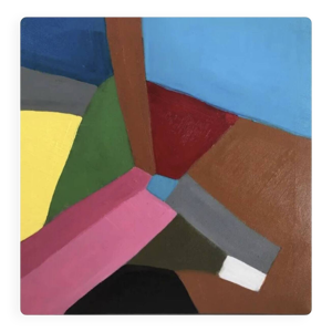 Tableau huile au couteau