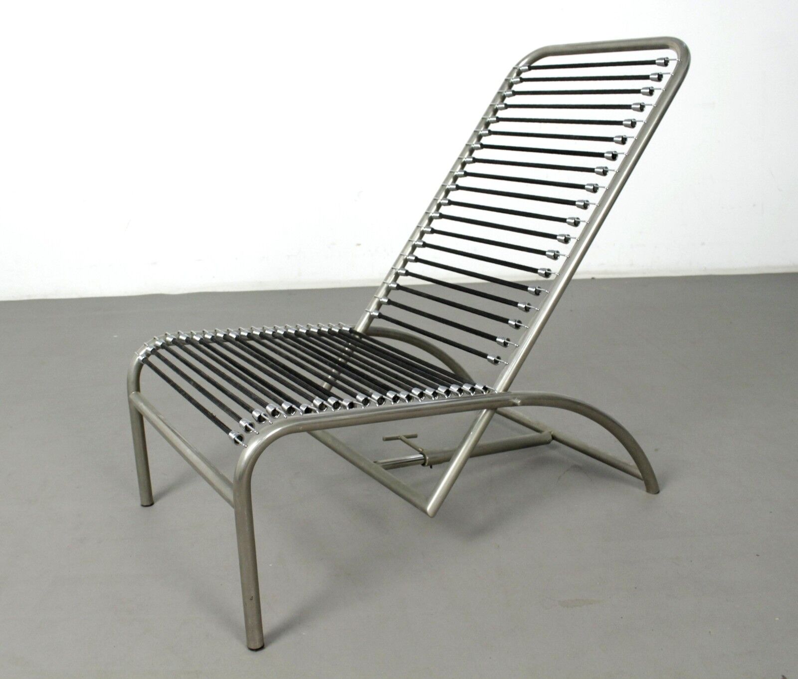 Chaise longue vintage originale de René Herbst, pour Tecta (bauhaus)