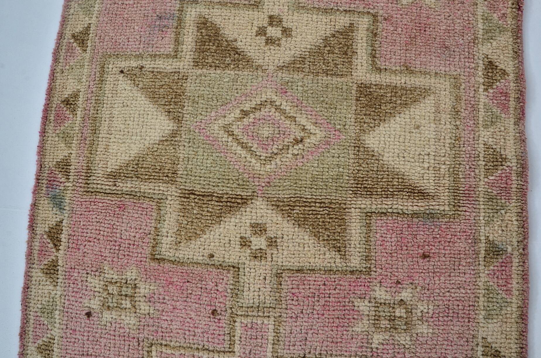 Anatolian Handknotted Oushak Runner sku 2194