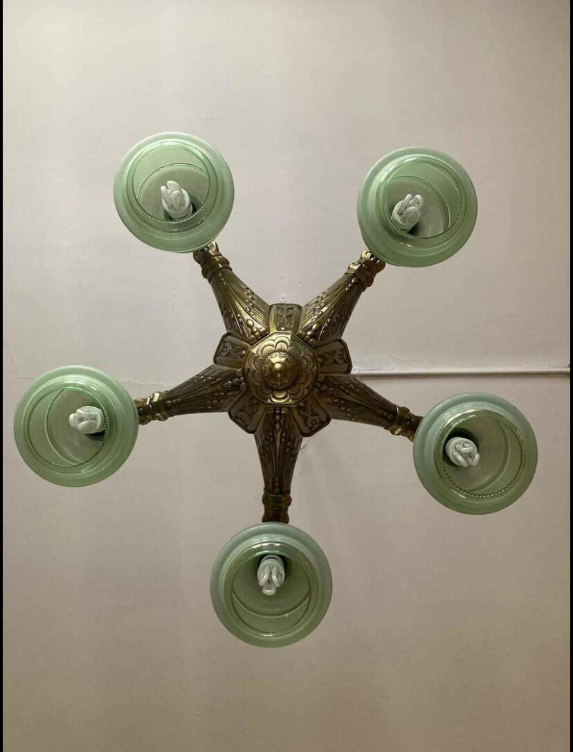 Art Deco chandelier - 1920s-1950s