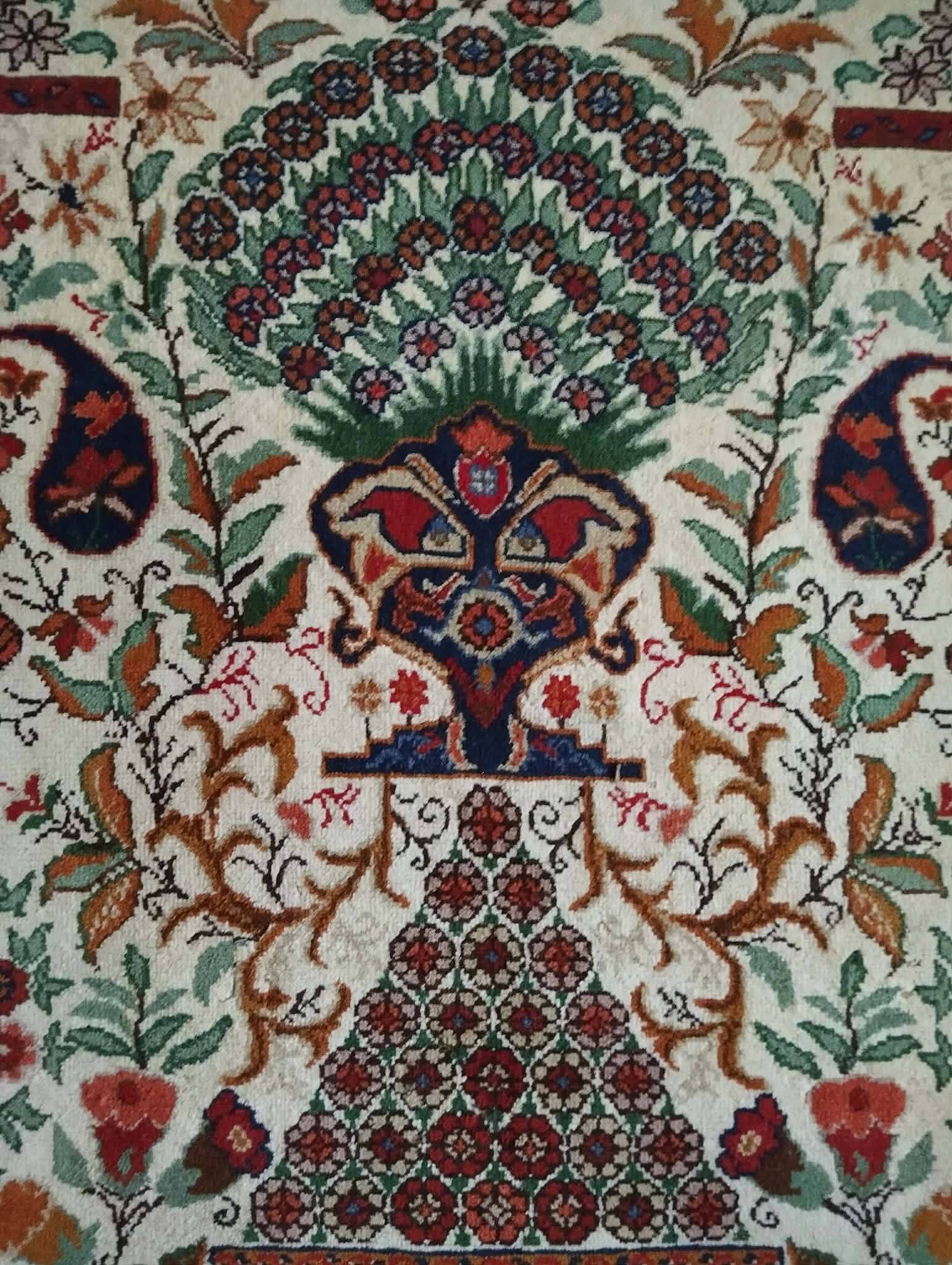 Handmade Kairouan Berber rug 304x203cm