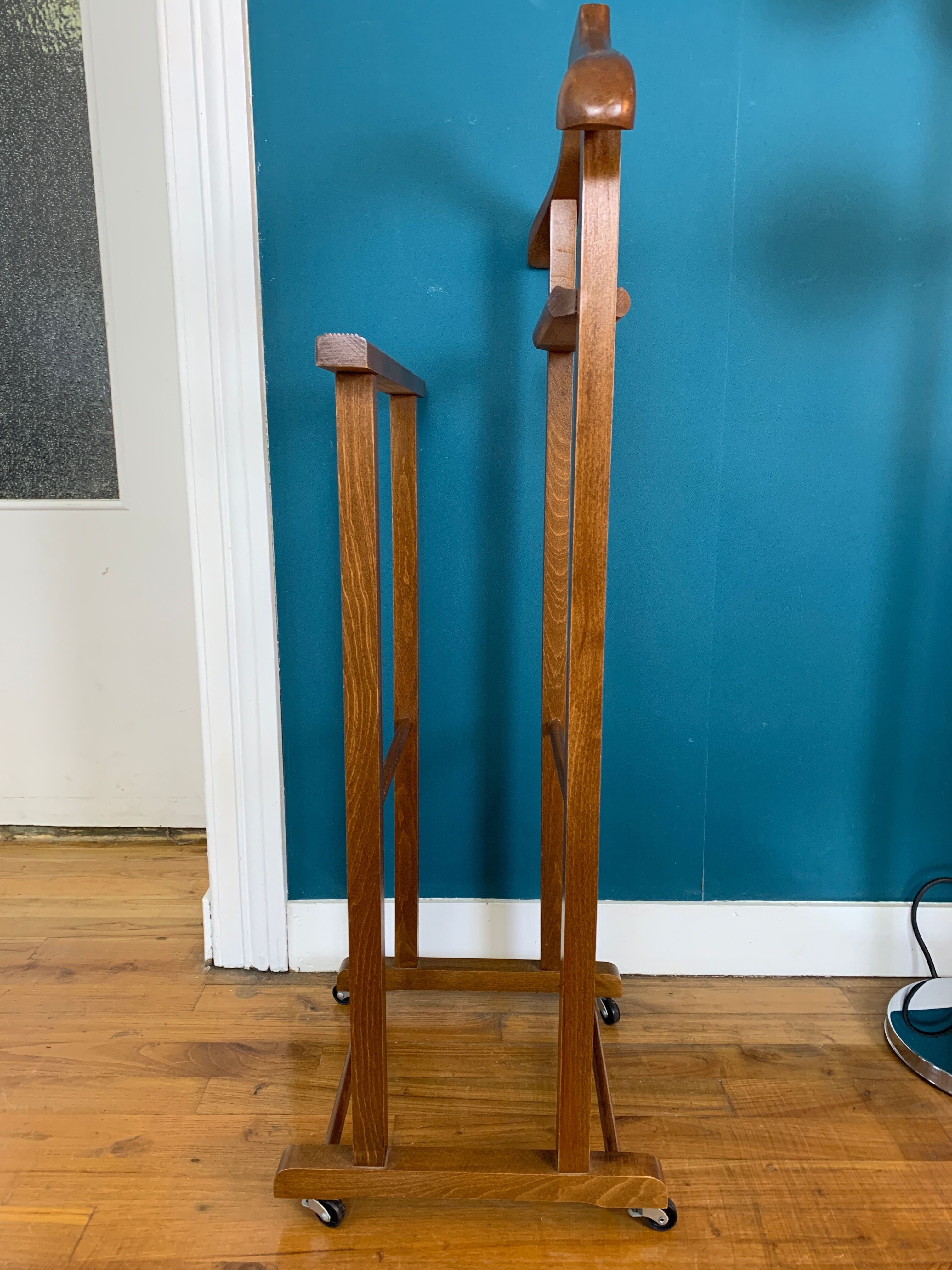 Vintage wooden valet