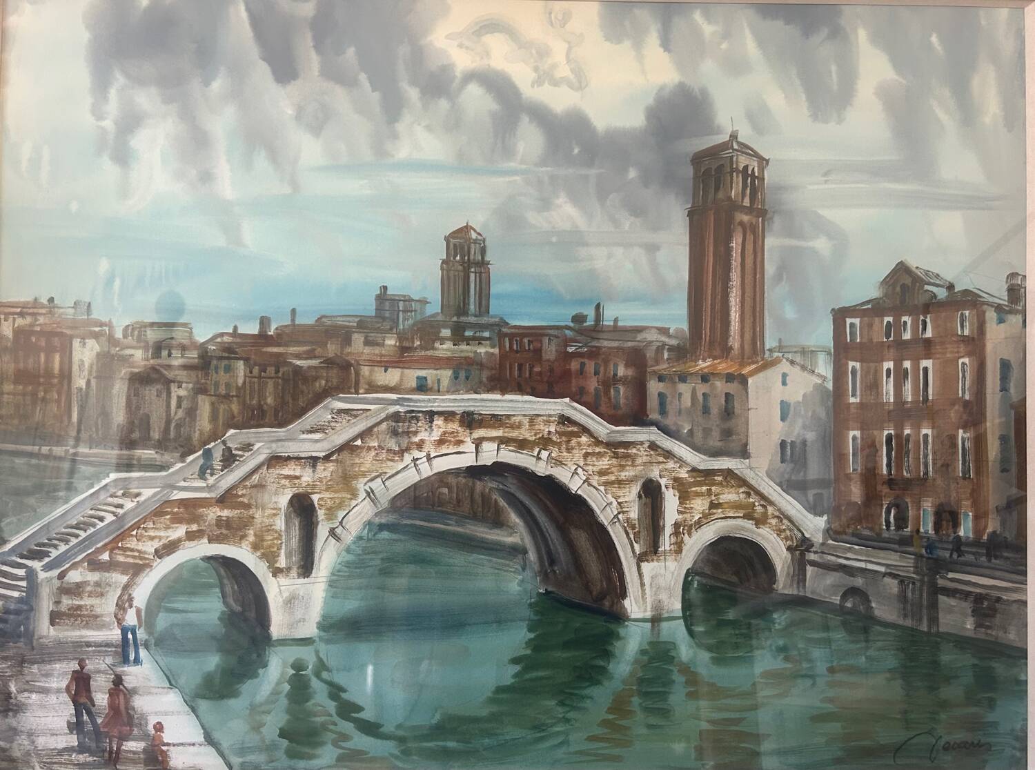 Aquarelle par Decaris