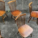 Set of 6 Baumann bistro chairs