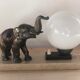 Lampe éléphant art déco