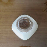 Trinket bowl keramos white ceramic 50/60s