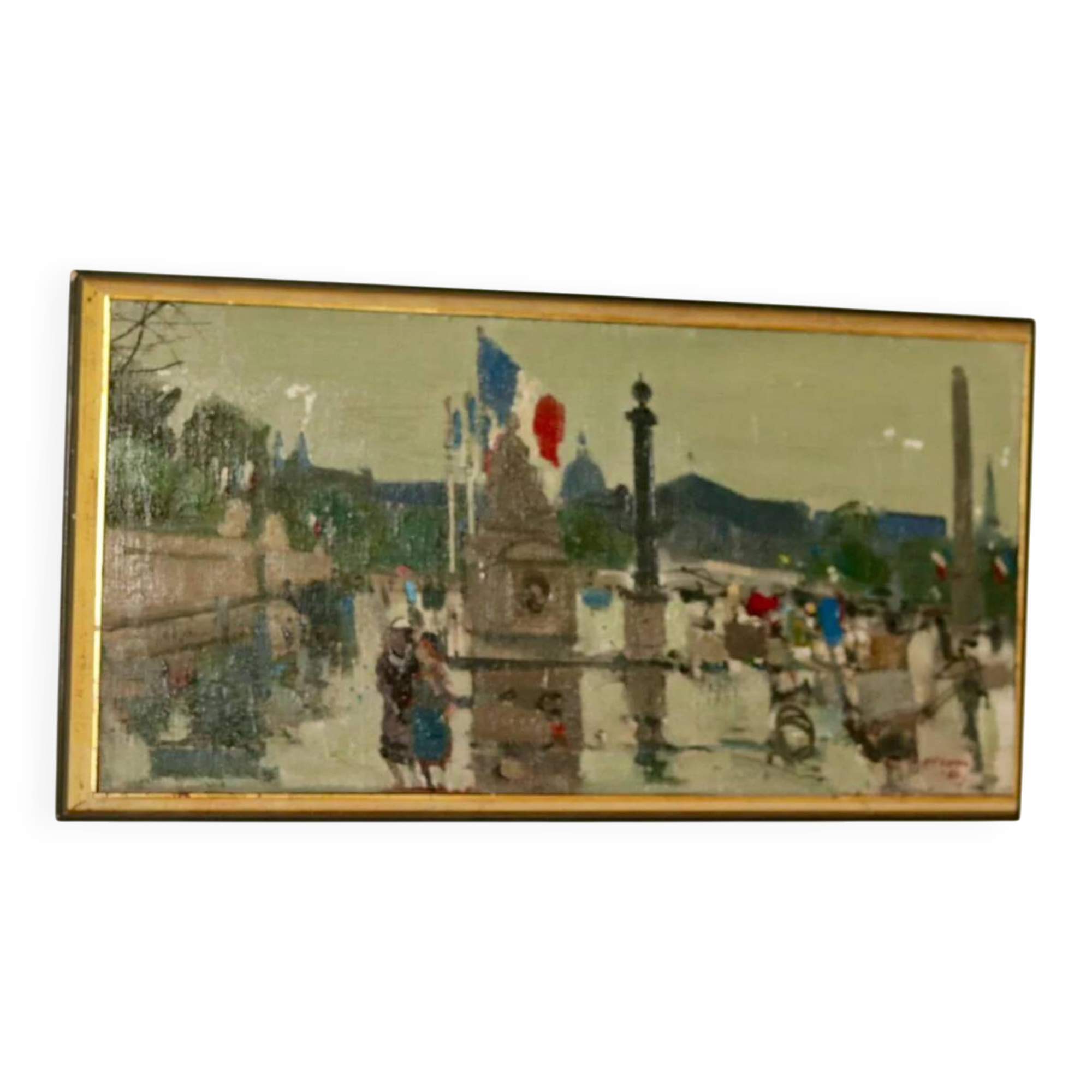 « Scène de rue française » par Olson