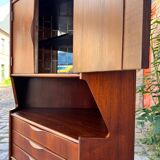Teak Corner Cabinet by Omann Jun