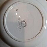 Two Badonviller Chaville soup plates
