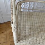 Rattan armchair
