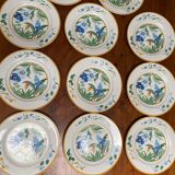 Assiettes plates vintage