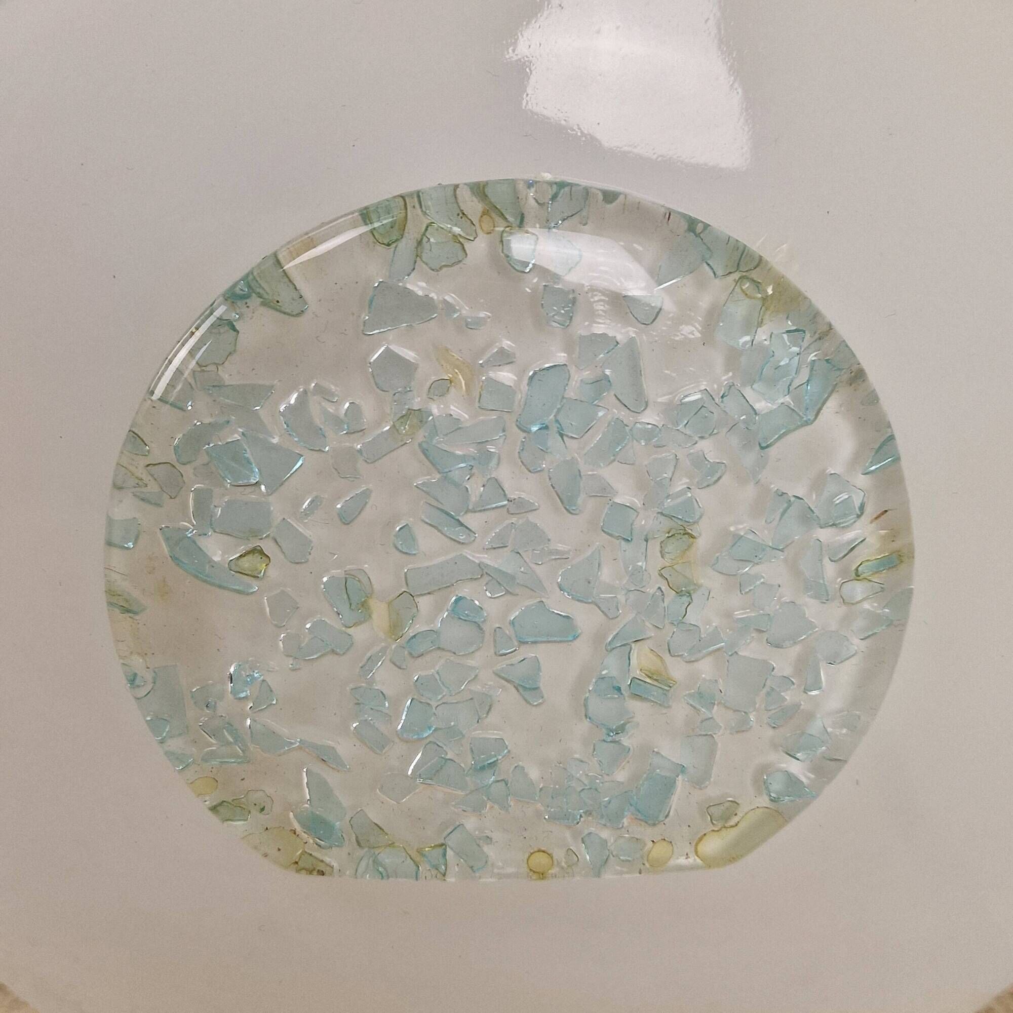 Rare 1970s Murano Glass Table Lamps by Ferro & Lazzarini - Set of 3