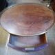 Louis XVI-style mahogany lounge table