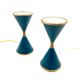 Angelo Lelii, two 'Clessidra' table lamps, Arredoluce, Milan Italy, 1960