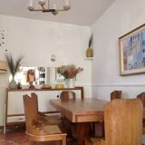 Vintage art deco mirror