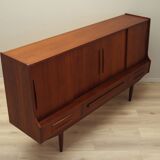 Enfilade en teck, design danois, années 1960, production : Danemark