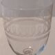 5 Blown Crystal Glasses