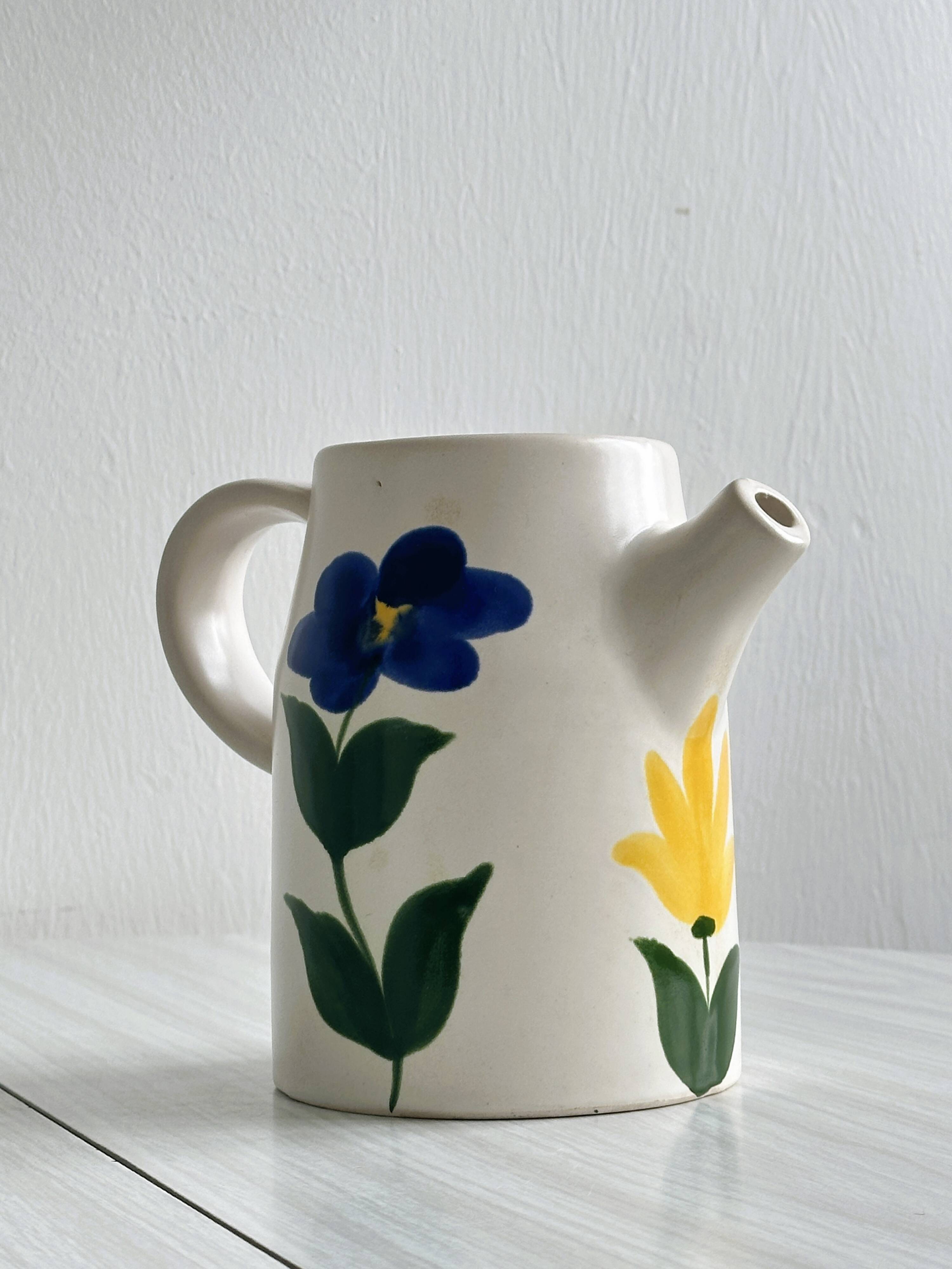 Pitcher -Watering Can Pottery du Marais.
