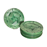 Set of 10 Gien Plates