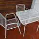 Ensemble de 3 chaises et table de jardin Emu modèle Rio