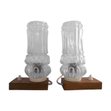 Pair of bedside lamps