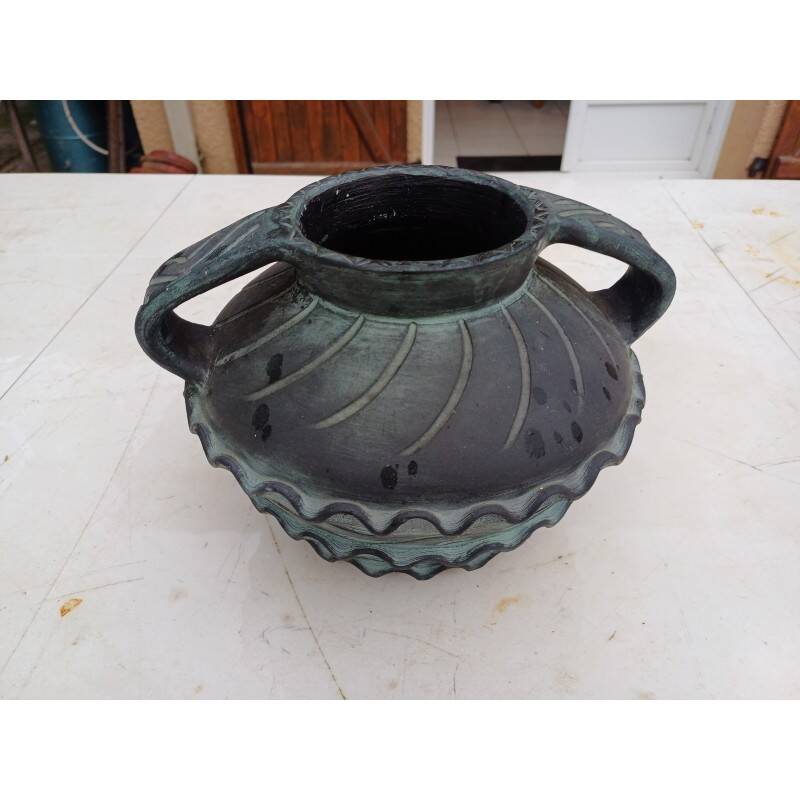 Vase en grès, années 60