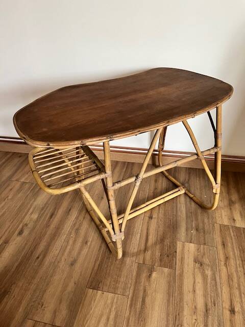Rattan desk