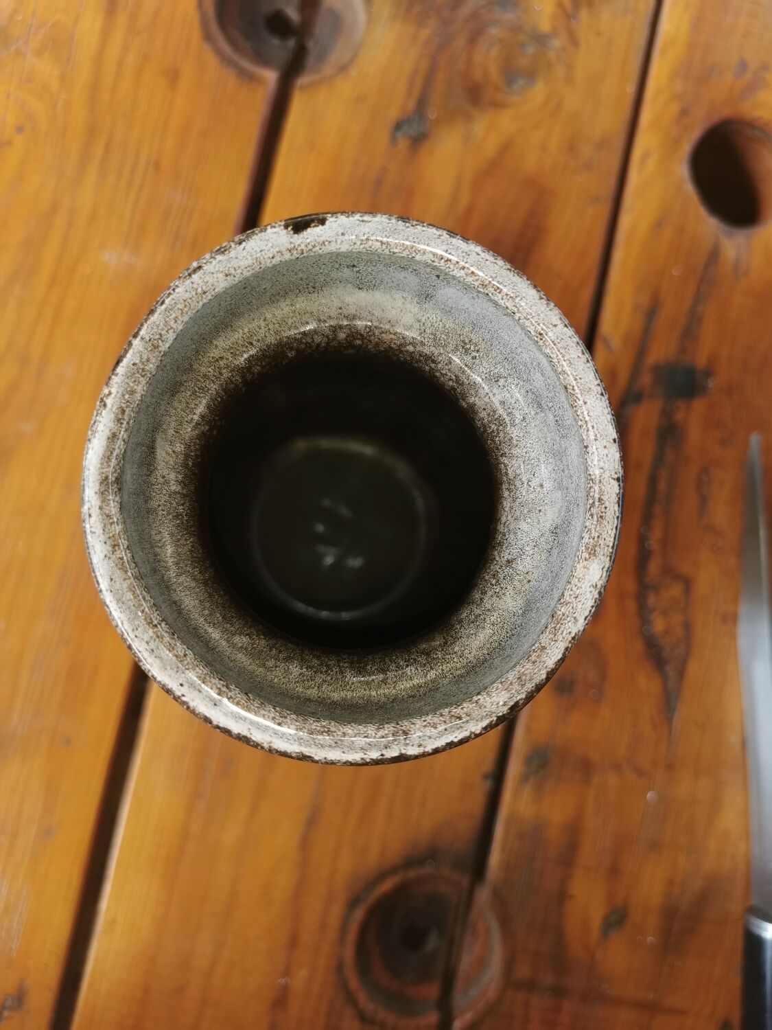 Vase fat lava W. Germany 242-22