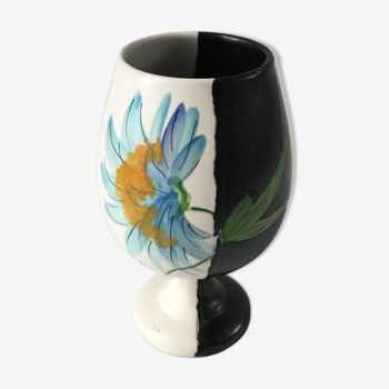 Vallauris H Caillet vase cup