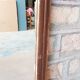 Old Burmese teak mirror