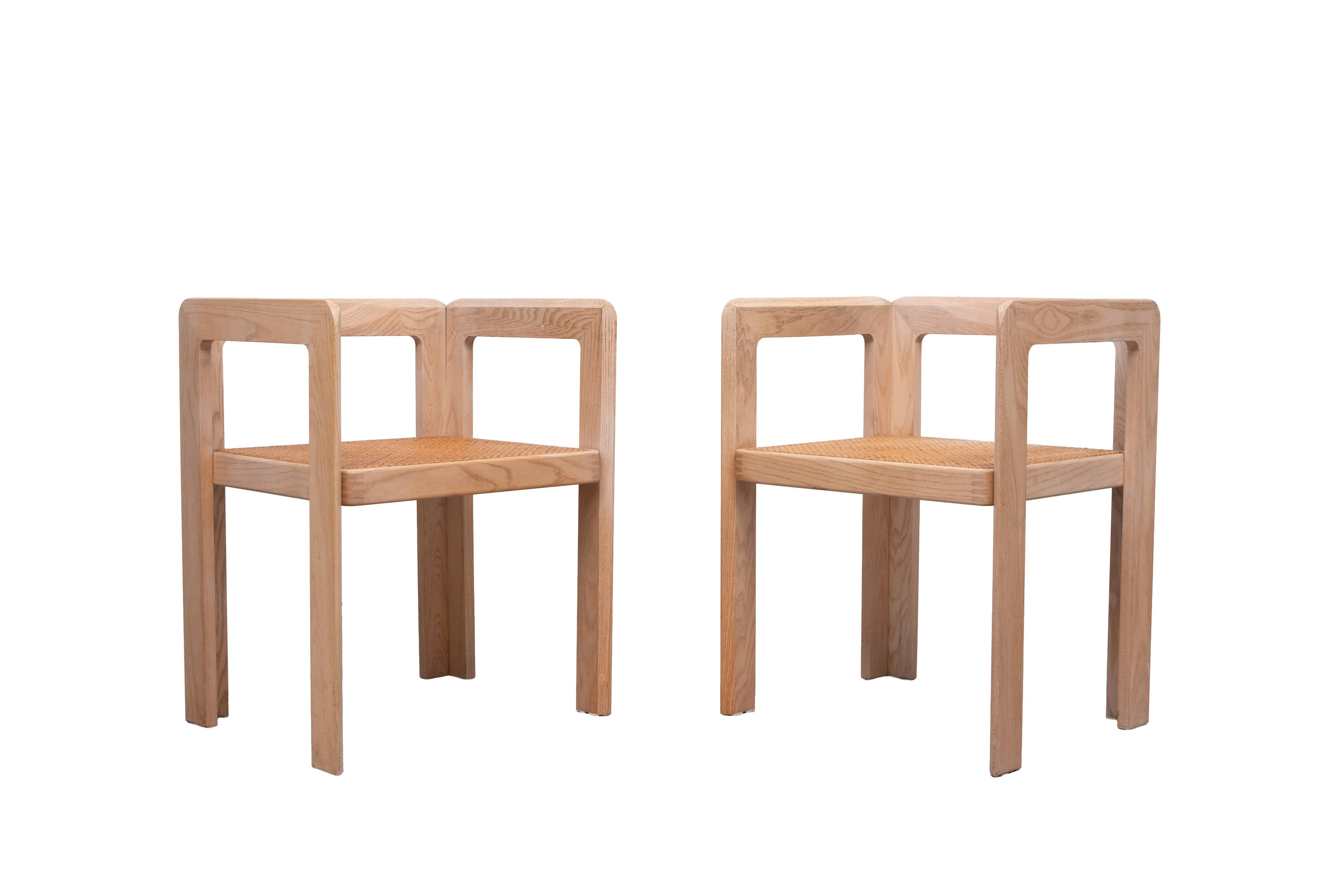 Derk Jan de Vries "Samara" Arm Chairs for Maisa Di Seveso Milano