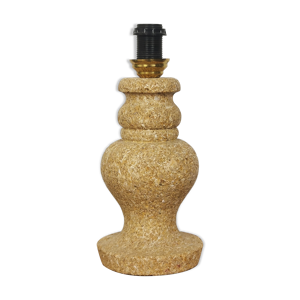 Pied de lampe en pierre