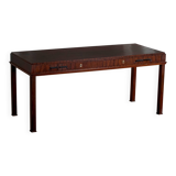 Mid-20th century mahogany writing desk by a Danish cabinetmaker, 1950s.