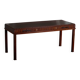 Mid-20th century mahogany writing desk by a Danish cabinetmaker, 1950s.