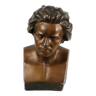 Grand Buste Buste Sculpture Beethoven Plâtre 46cm